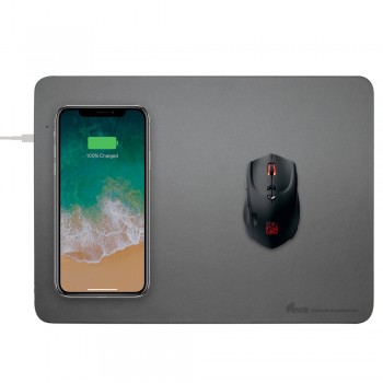 InnozÂ® QI10W Wireless Fast Charging Mouse Pad - Gray