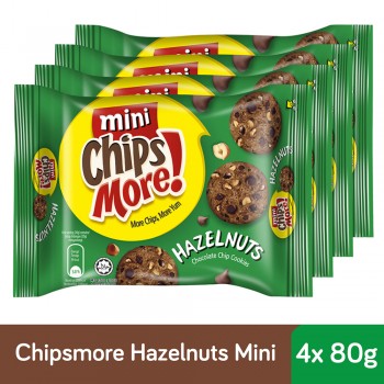 Chipsmore Hazelnuts Cookies (80g x 4)
