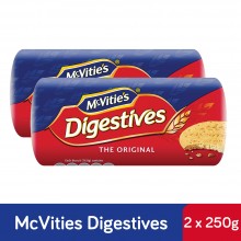 McVitieâ€™s Digestives Biscuits (250g x 2)