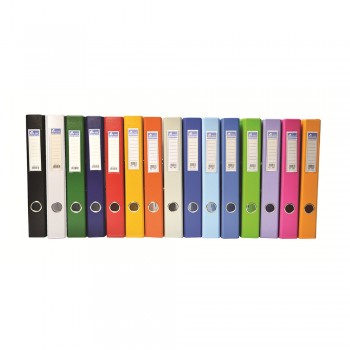 EMI PVC 50mm Lever Arch File F4 - Mix Color