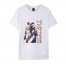 Avengers: Endgame Series Thanos Tee (White, Size S)