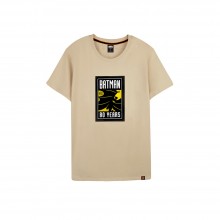 Batman Series: 80TH Logo Tee (Khaki, Size M)