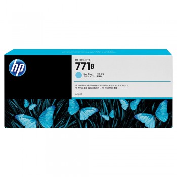 HP 771B 775-ml Light Cyan Designjet Ink Cartridge (B6Y04A)